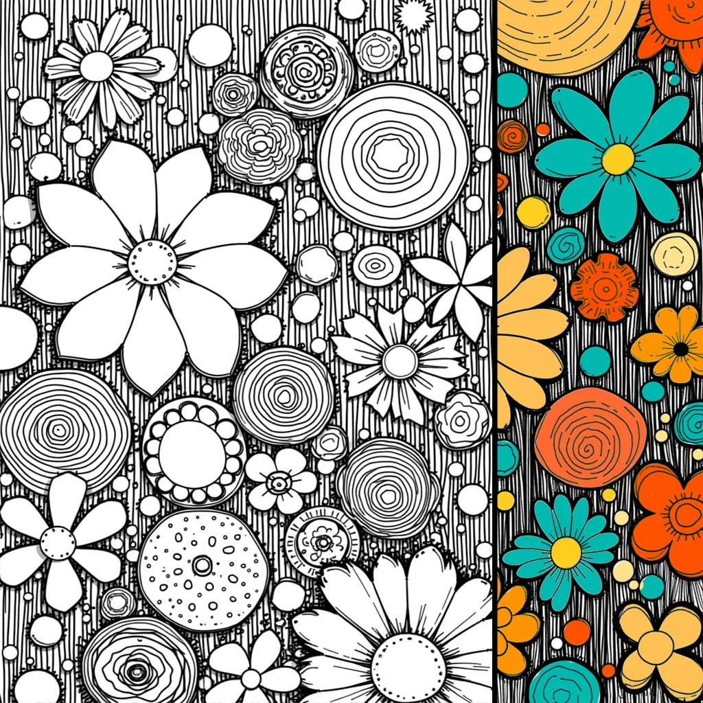 Relaxing Garden - A Joyful Coloring Book 2 garden colorig book inside VIVA RETIRE Activities, Gifts and Products to cheer up Seniors and Retired Dad and Mom