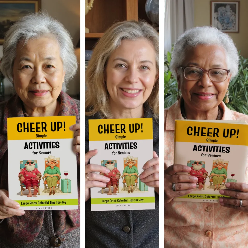 Cheer Up! Simple Activities for Seniors 3 reviewer 15 VIVA RETIRE Activities, Gifts and Products to cheer up Seniors and Retired Dad and Mom