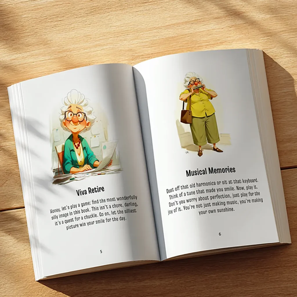 Cheer Up! Simple Activities for Seniors 4 viva 0001 p02 VIVA RETIRE Activities, Gifts and Products to cheer up Seniors and Retired Dad and Mom